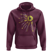 Anti Bullying Awareness Hoodie Courage Unity Peace Inclusion Choose Kindness Sunflower