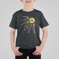 Anti Bullying Awareness T Shirt For Kid Courage Unity Peace Inclusion Choose Kindness Sunflower - Wonder Print Shop