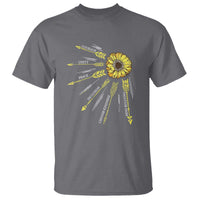 Anti Bullying Awareness T Shirt Courage Unity Peace Inclusion Choose Kindness Sunflower - Wonder Print Shop