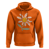 Anti Bullying Awareness Hoodie End Bullying Courage Kindness Peace Inclusion Daisy Flower