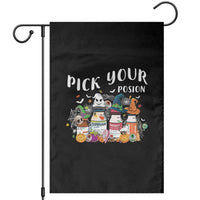 Halloween Nurse Garden Flag Pick Your Poison Pharmacy Witches - Wonder Print Shop