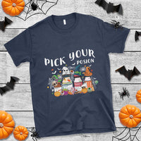 Halloween Nurse T Shirt Pick Your Poison Pharmacy Witches - Wonder Print Shop