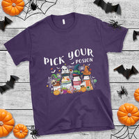 Halloween Nurse T Shirt Pick Your Poison Pharmacy Witches - Wonder Print Shop
