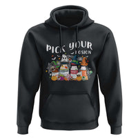 Halloween Nurse Hoodie Pick Your Poison Pharmacy Witches