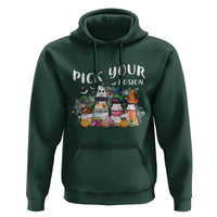 Halloween Nurse Hoodie Pick Your Poison Pharmacy Witches