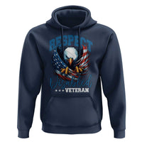 Respect Disabled Veteran Hoodie Military Soldier American Flag Bald Eagle - Wonder Print Shop