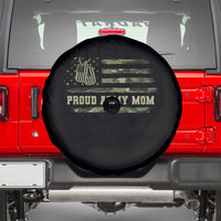 Proud Army Mom Spare Tire Cover Vintage Camo American Flag Veteran Mother's Day - Wonder Print Shop
