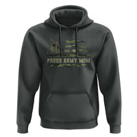 Proud Army Mom Hoodie Vintage Camo American Flag Veteran Mother's Day - Wonder Print Shop