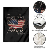 Turning Point Forever Garden Flag Patriotic American Map Vintage USA Flag - Wonder Print Shop