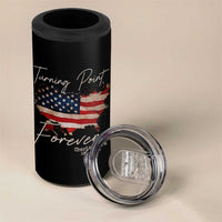 Turning Point Forever 4 in 1 Can Cooler Tumbler Patriotic American Map Vintage USA Flag - Wonder Print Shop