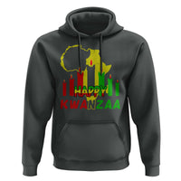 Happy Kwanzaa Hoodie Black Holiday African American Christmas Kinara Candle
