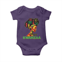 Happy Kwanzaa Baby Onesie Nguzo Saba Symbols The 7 Principles Of Kwanzaa