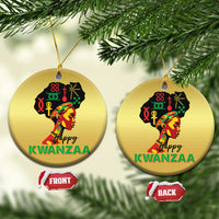 Happy Kwanzaa Christmas Ornament Nguzo Saba Symbols The 7 Principles Of Kwanzaa - Wonder Print Shop