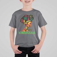 Happy Kwanzaa T Shirt For Kid Nguzo Saba Symbols The 7 Principles Of Kwanzaa - Wonder Print Shop
