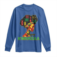 Happy Kwanzaa Long Sleeve Shirt Nguzo Saba Symbols The 7 Principles Of Kwanzaa