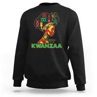 Happy Kwanzaa Sweatshirt Nguzo Saba Symbols The 7 Principles Of Kwanzaa - Wonder Print Shop
