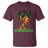Happy Kwanzaa T Shirt Nguzo Saba Symbols The 7 Principles Of Kwanzaa - Wonder Print Shop