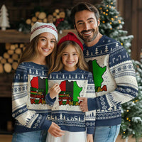 Keep Calm And Celebrate Kwanzaa Ugly Christmas Sweater Black Holiday African American Christmas - Wonder Print Shop