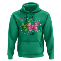 Funny Christmas Witch Pink Goes Good With Green Hoodie - Wonder Print Shop