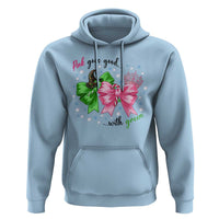 Funny Christmas Witch Pink Goes Good With Green Hoodie - Wonder Print Shop