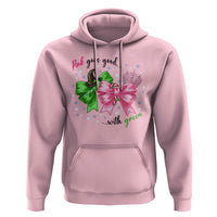 Funny Christmas Witch Pink Goes Good With Green Hoodie - Wonder Print Shop