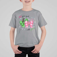 Funny Christmas Witch Pink Goes Good With Green T Shirt For Kid - Wonder Print Shop