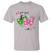 Funny Christmas Witch Pink Goes Good With Green T Shirt - Wonder Print Shop