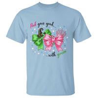 Funny Christmas Witch Pink Goes Good With Green T Shirt - Wonder Print Shop