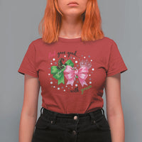Funny Christmas Witch Pink Goes Good With Green T Shirt For Women - Wonder Print Shop