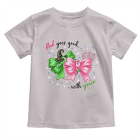 Funny Christmas Witch Pink Goes Good With Green Toddler T Shirt - Wonder Print Shop