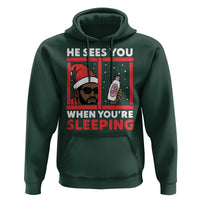 Funny Christmas Diddy Hoodie He Sees You When You Are Sleeping Baby Oil - Wonder Print Shop