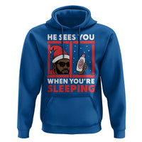 Funny Christmas Diddy Hoodie He Sees You When You Are Sleeping Baby Oil - Wonder Print Shop