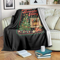 Funny Democrat Christmas Throw Blanket Festive December Tiding Xmas Political Satire - Wonder Print Shop
