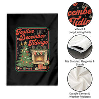 Funny Democrat Christmas Garden Flag Festive December Tiding Xmas Political Satire - Wonder Print Shop