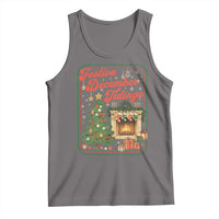Funny Democrat Christmas Tank Top Festive December Tiding Xmas Political Satire - Wonder Print Shop