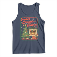 Funny Democrat Christmas Tank Top Festive December Tiding Xmas Political Satire - Wonder Print Shop