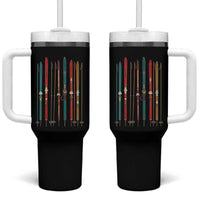 Vintage Skiblades Skiboards Skiing Ski Season Winter Sport Tumbler With Handle - Wonder Print Shop
