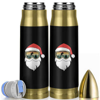 Funny Ski Christmas Winter Sport Skiing Santa Hat Bullet Tumbler - Wonder Print Shop
