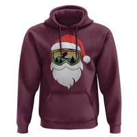 Funny Ski Christmas Winter Sport Skiing Santa Hat Hoodie - Wonder Print Shop