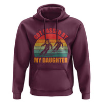 Funny Skiing Ski Dad Hoodie Got Passed By My Daughter Retro Vintage - Wonder Print Shop
