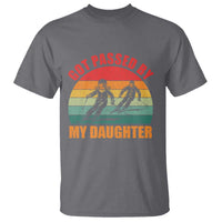Funny Skiing Ski Dad T Shirt Got Passed By My Daughter Retro Vintage - Wonder Print Shop