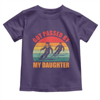 Funny Skiing Ski Dad Toddler T Shirt Got Passed By My Daughter Retro Vintage - Wonder Print Shop