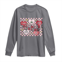 Funny Valentine's Day Weed Cannabis Marijuana Long Sleeve Shirt Cannabe Your Valentine Heart