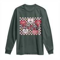 Funny Valentine's Day Weed Cannabis Marijuana Long Sleeve Shirt Cannabe Your Valentine Heart
