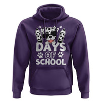 Funny 101 Days Of School Dalmatian Dog Hoodie 100th Day Of School
