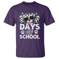 Funny 101 Days Of School Dalmatian Dog T Shirt 100th Day Of School