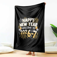 Funny 67 New Year Throw Blanket Happy New Year Welcome To 2026 7 - Wonder Print Shop