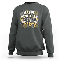 Funny 67 New Year Sweatshirt Happy New Year Welcome To 2026 7 - Wonder Print Shop
