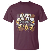 Funny 67 New Year T Shirt Happy New Year Welcome To 2026 7 - Wonder Print Shop