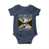 Marcus Garvey Quote Baby Onesie A People Without The Knowledge Of Their Past History Origin And Culture Jamaican Flag